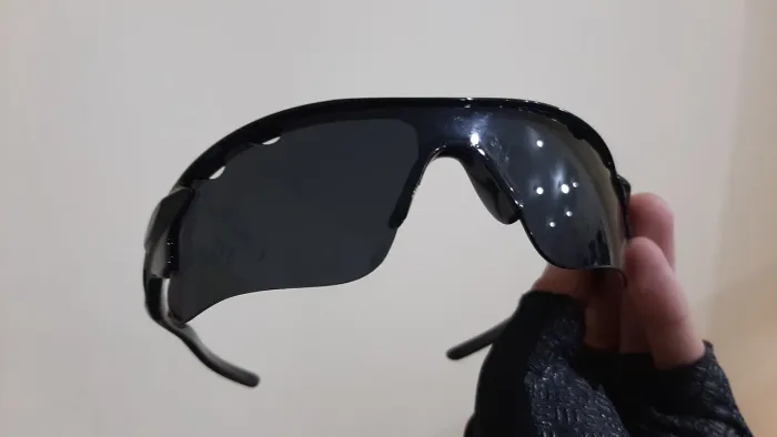 Óculos de Sol Esportivo Black - Novo (Perfeito para Ciclismo e Corrida)