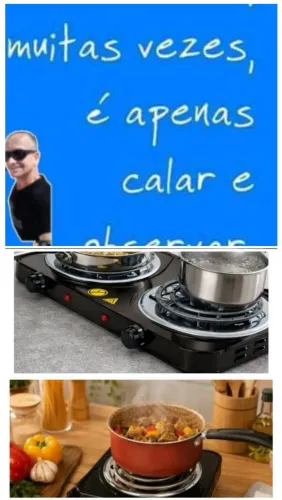 Fogão elétrico normal ou expresso LEIA A DIFERENÇA