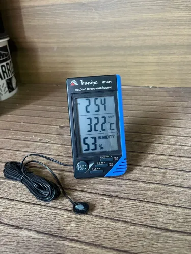 Termo higrômetro digital minipa