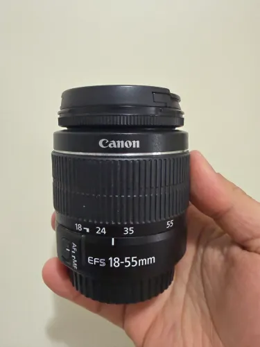 Lente Canon EFS 18-55mm