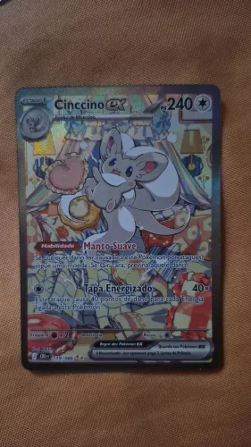 Cinccino Ex Full art - 150 Reais