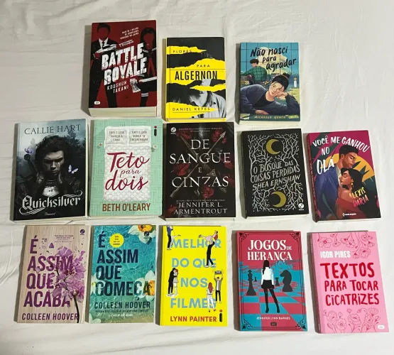 livros romance/ fantasia/ distopia *ler legenda