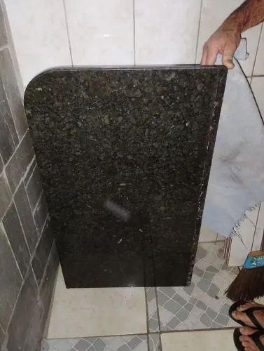 Bancada de granito.