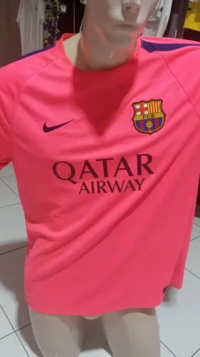 CAMISA BARCELONA TREINO 2014/15 IMPECÁVEL