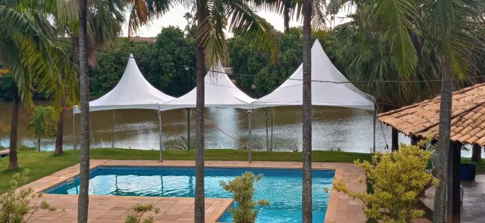 Tenda Chapéu de Bruxa 3x3 Galvanizado