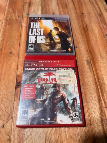 Jogo The Last of Us (PS3) e Dead Island: Game of the Year Edition (PS3)