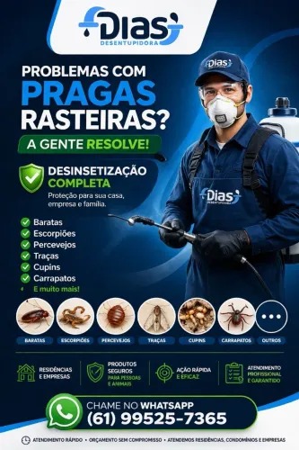 Dias Desentupidora e Desinsetizadora