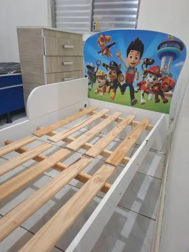 Vendo mini cama infantil  patrulha canina