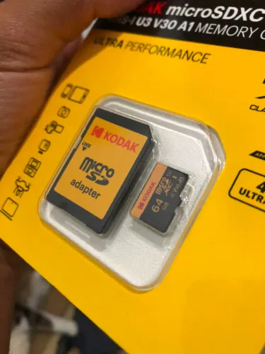 Cartão de Memória 64GB Kodak Novo