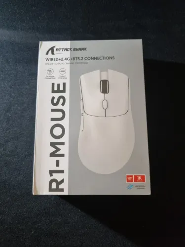 Mouse Attack Shark R1 (Novo sem uso)
