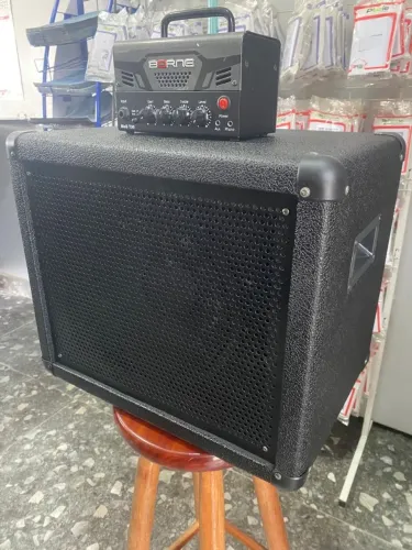 CABEÇOTE+CAIXA+REVERB MACHINE+EQUALIZADOR