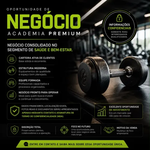 Academia para venda 