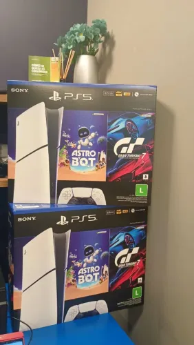 PS5 novo na caixa venda feita na loja