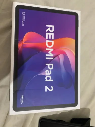 Tablet Redmi Pad 2 / 256 GB de memória e 8 GB de RAM, 9000 mAh de bateria.
