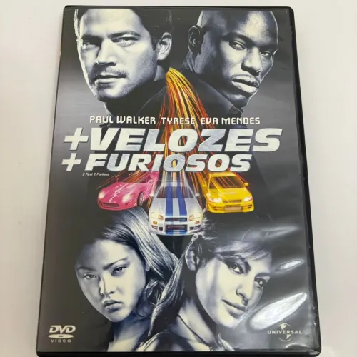 + Velozes + Furiosos (paul Walker/eva Mendes) Dvd