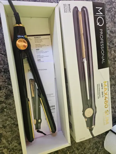 Prancha MQ Professional Max480 Slim Titanium - Bivolt - Pouquíssimo uso