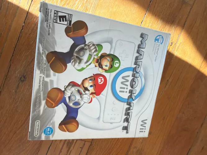 Nintendo Wii Mário Kart com volante