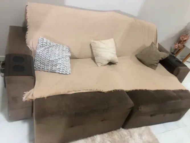 Sofá Retrátil Reclinavel