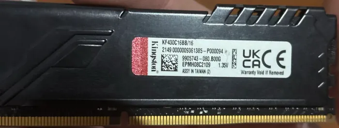 Memória ram Kingston 16gb 3000mhz