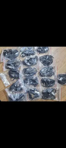 Kit 16 fones de ouvido para rádio comunicador Baofeng