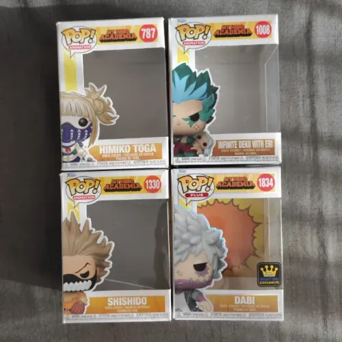 lote 4 caixas Funko My Hero Academia
