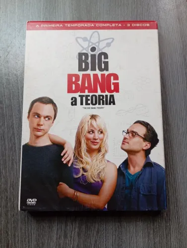The Big Bang Theory primeira temporada DVD box
