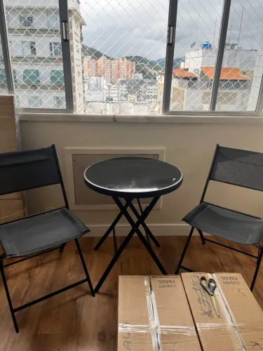 Conjunto de mesa de varanda 