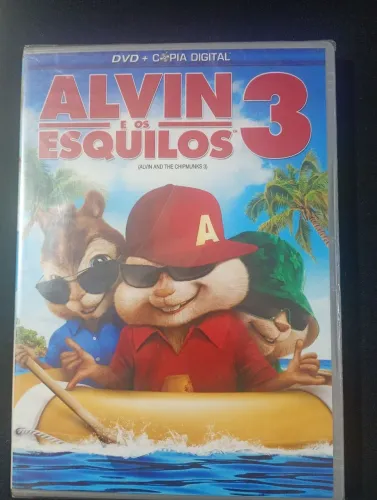 dvd Alvin e os esquilos 3 (lacrado)