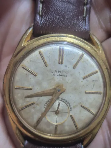 Relógio LANCO MECÂNICO SUÍÇO - VINTAGE TODO REVISADO