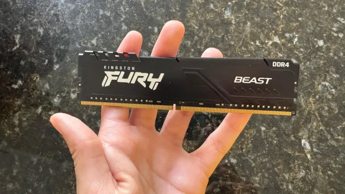 Memória RAM DDR4 16GB Kingston Fury beast CL16 3200MHZ
