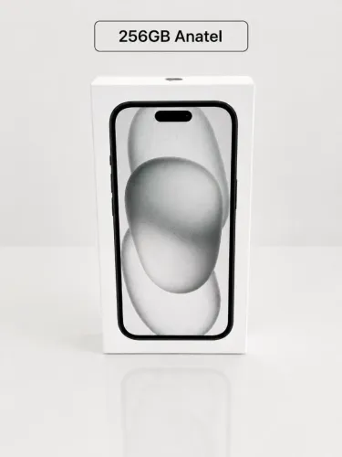 Iphone 15 256GB Novo Lacrado Anatel Nacional Preto