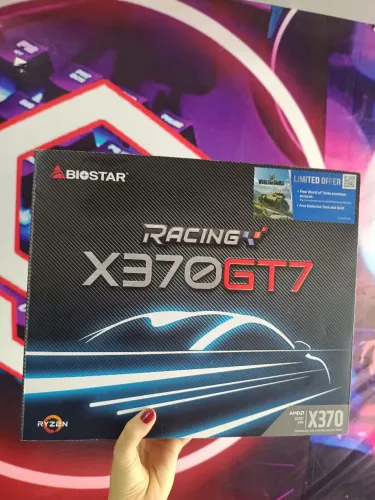 Placa Mãe GAMER x370GT7 Ryzen- garantia 6meses