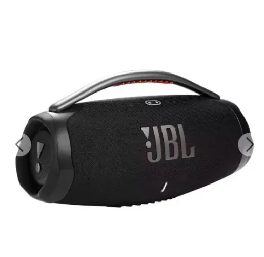 Speaker JBL Boombox 3 com 180 watts RMS Bluetooth Auxiliar - Preto