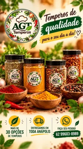 TEMPEROS PUROS E NATURAIS