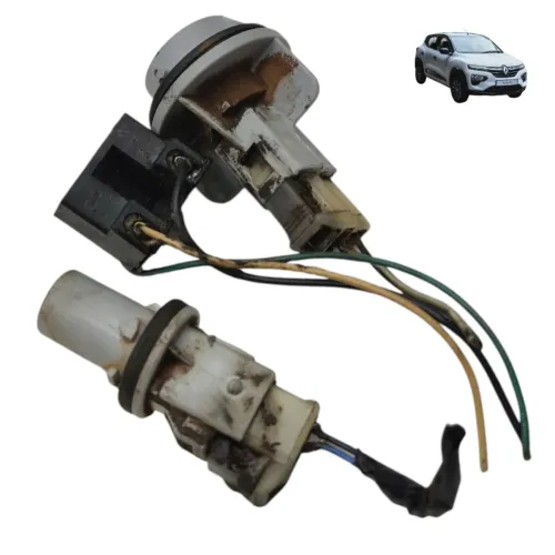 Kit Soquete Lâmpada Farol Renault Kwid 2018 2019 2020 2021