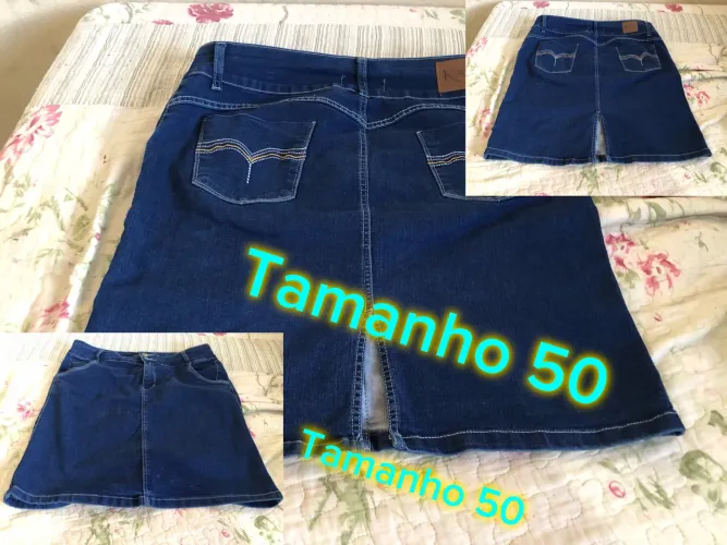 Saia jeans