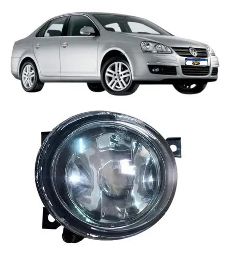 Farol Milha Vw Jetta 2007-2010 Amarok 2010-2015 Esquerdo Cristal