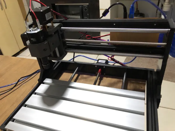 Router cnc 3018 montada e sem uso