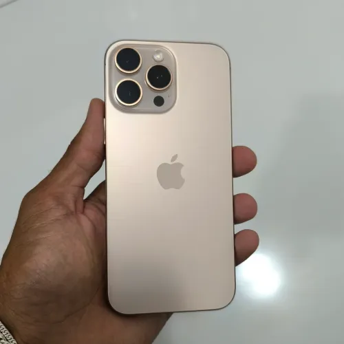 iPhone 16 pro max 256GB Gold, impecável 