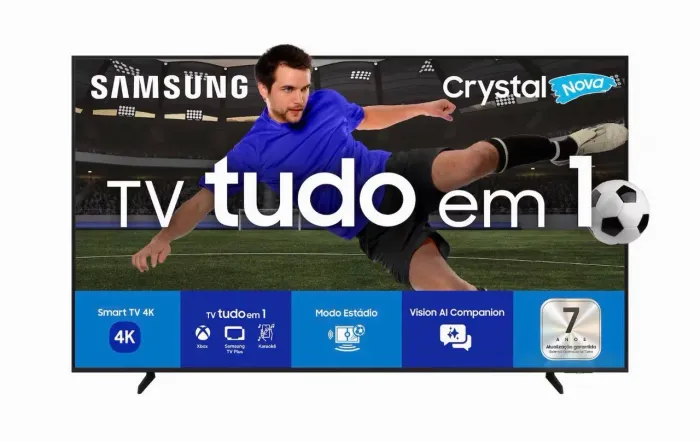 SMART TV SAMSUNG - 8600F - 85" CRYSTAL UHD 4K LED - HDR -