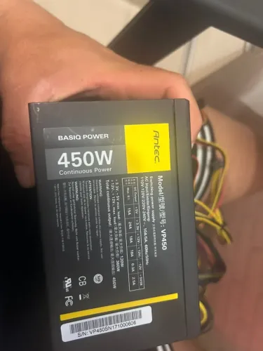Fonte de alimentação para PC Antec Basiq Series VP450 450W