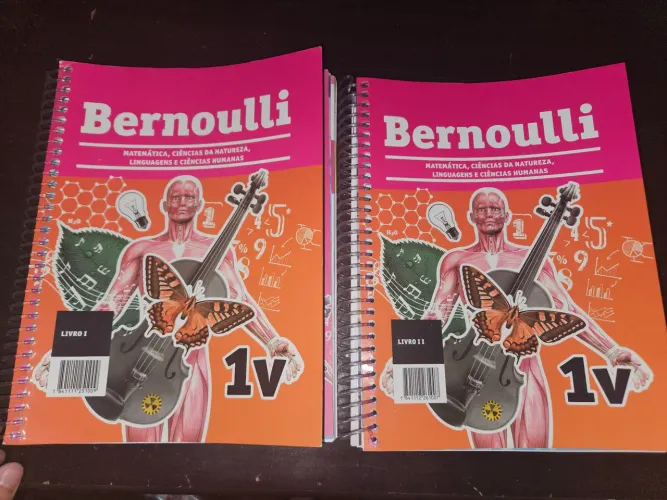Coleção Bernoulli 1V ? Livros I e II + Filosofia e Sociologia