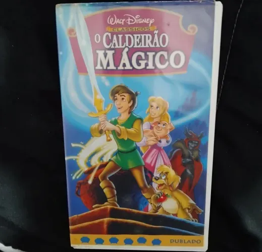 Vhs Caldeirão Mágico dublado TENHO VIDEO DELE 
