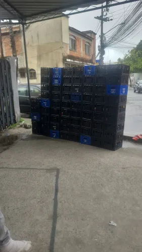 Caixas de cerveja ambev
