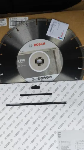 Disco Diamantado Bosch 350 mm para Concreto - Novo na Caixa