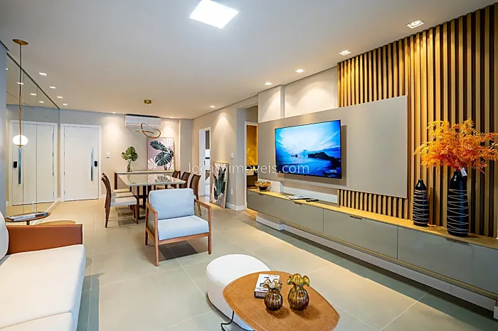 Apartamentos 2 quartos, 2 suítes, varanda gourmet, lavabo e 2 vagas de garagem