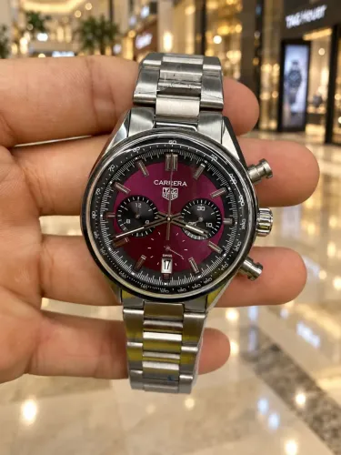 Relógio TAG Heuer Carrera Cronógrafo Masculino Envio Rápido