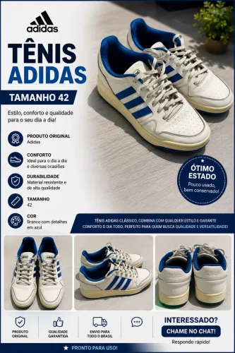 Tênis adidas Original- Tamanho 42