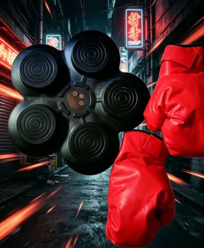 Máquina de Boxe + Luva