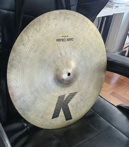 Zildjian K Dark Crash 16" modelo vintage raro